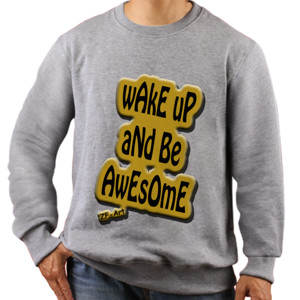 Jaket Sweater WAKE UP