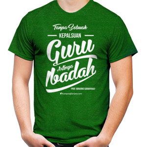 Kaos Kaos Donasi Pendidikan Hijau