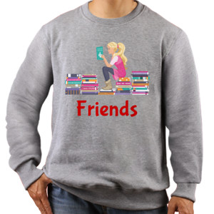 Jaket Sweater Barbie Friends
