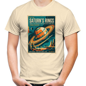Kaos Kaos Saturns Rings Retro Vintage Cream