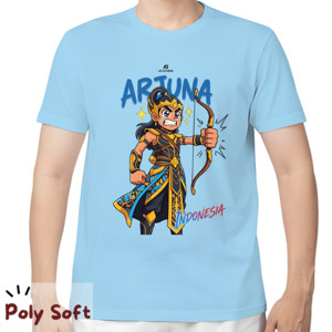 Kaos Kaos Arjuna Poly Soft Wayang Jawa Premium