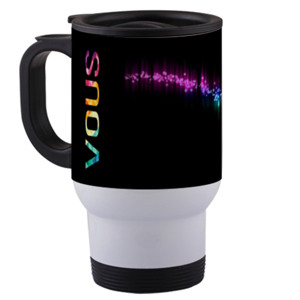 Travel Mug Curve Abstract 01