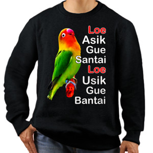 Jaket Sweater Lovebird