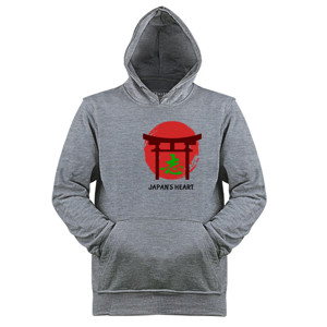 Jaket Hoodie Kaos Hati Jepang Murah Kanji Berkualitas Gift 