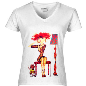 Kaos kaos stylish girl