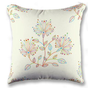 Bantal Bunga Indah