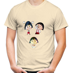 Kaos Chibi Maruko Chan Emoji :)