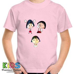 Kaos Chibi Maruko Chan Emoji :)