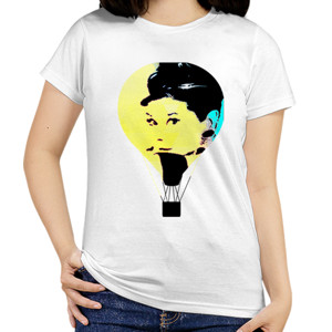 Kaos audrey hepburn