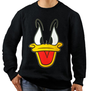 Jaket Sweater Kaos Donald Duck Face