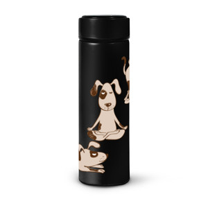 Botol Tumbler Yoga Dog Poses