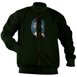 Jaket Bomber Girl with Gun