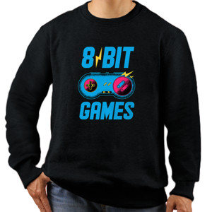 Jaket Sweater 8 bit games