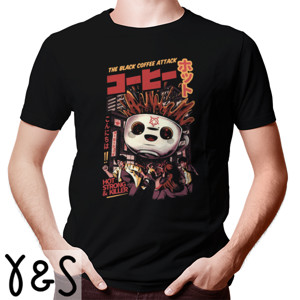 Kaos Jepang Coffee Monster