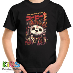 Kaos Jepang Coffee Monster