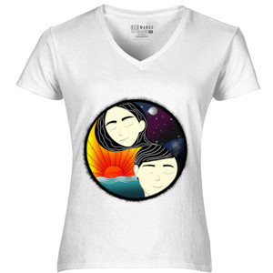Kaos man and woman ( yin yang )