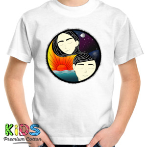 Kaos man and woman ( yin yang )