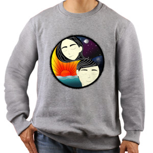 Jaket Sweater man and woman ( yin yang )