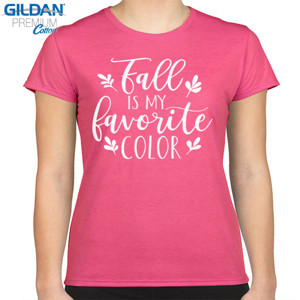 Kaos Kaos Wanita Fall is my Favorite Color