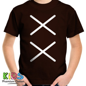 Kaos kaos xx Coklat Misty