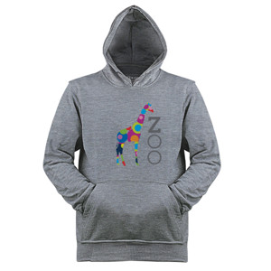 Jaket Hoodie KAOS DISTRO COLORFULL GIRAFFE