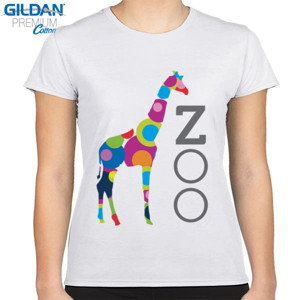 Kaos KAOS DISTRO COLORFULL GIRAFFE