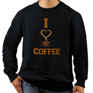 Jaket Sweater I LOVE COFFEE