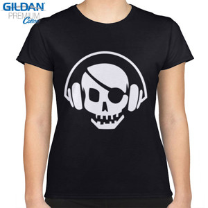 Kaos Distro Earphone skull