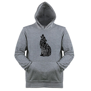 Jaket Hoodie Wolves don't lose sleep over the opinion of sheep