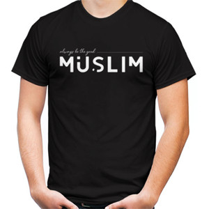 Kaos Good Muslim (White Logo)