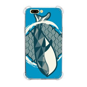 Casing HP Blue Whale Geometric Hazy Color