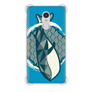 Casing HP Blue Whale Geometric Hazy Color