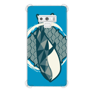 Casing HP Blue Whale Geometric Hazy Color