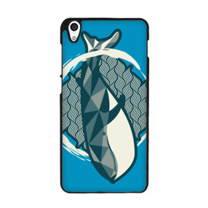 Blue Whale Geometric Hazy Color Casing HP