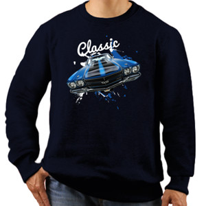 Jaket Sweater Classic Car Splash