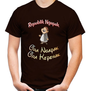 Kaos Republik Ngapak : Ora Ngapak, Ora Kepenak