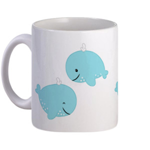 Mug Whale - Mug by Co_mbro