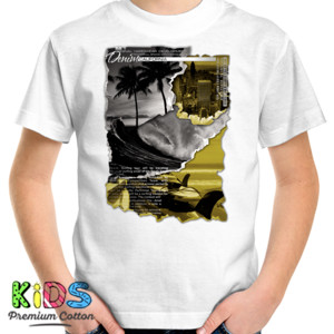 Kaos California Denim Pantai