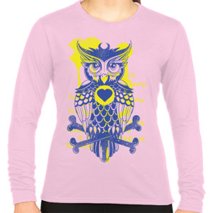 Kaos Bone Owl with Love 