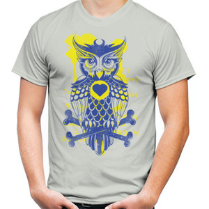 Kaos Bone Owl with Love