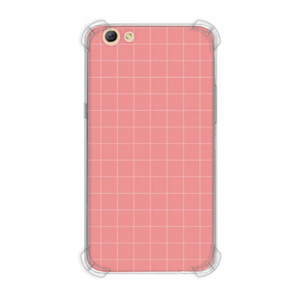 Casing HP Simple Pink Grid
