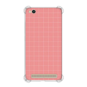 Casing HP Simple Pink Grid