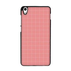 Simple Pink Grid Casing HP