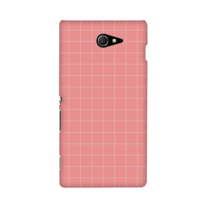 Simple Pink Grid Casing HP