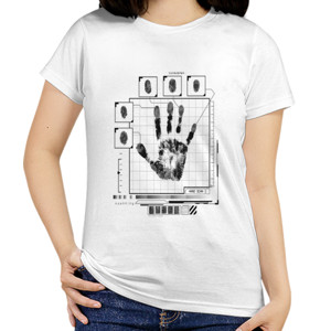Kaos Kaos Unik My Finger Print
