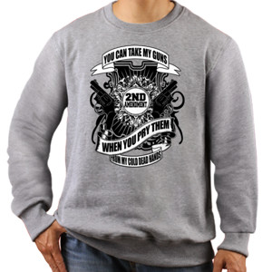 Jaket Sweater You Can Take My Gun