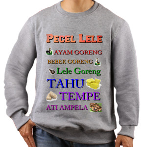 Jaket Sweater Pecel Lele