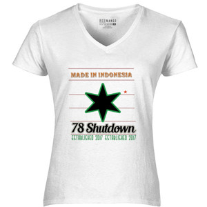 Kaos 78 SHUTDOWN MADE IN INDONESIA