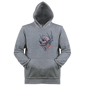 Jaket Hoodie Spider Skull