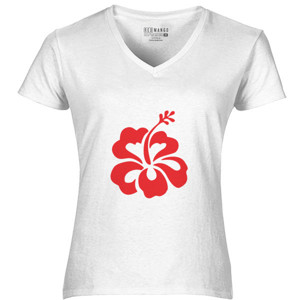 Kaos Hibiscus Flower